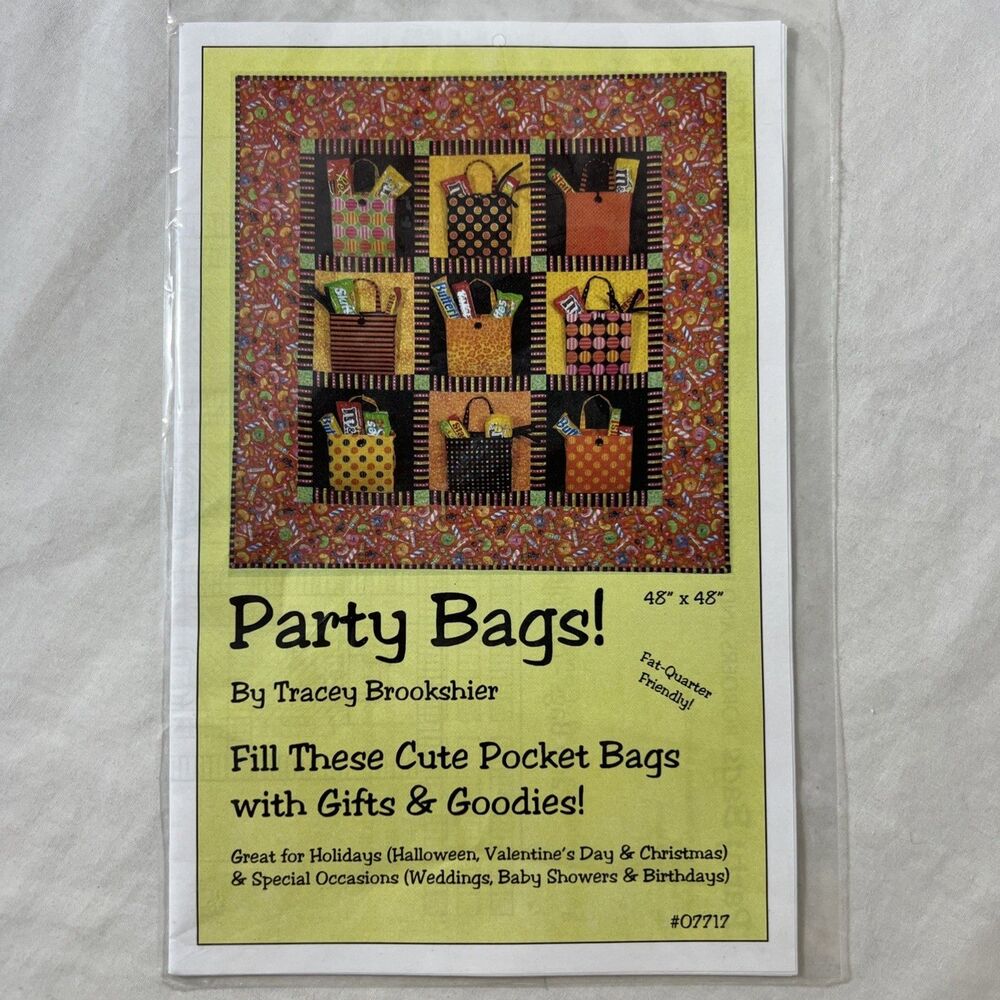 Party Bags - Quilt - Quilting - Patchwork - Pattern - Brookshier - NEW